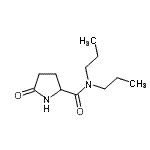 CAS#: 85760-91-4， 5-Oxo-N,N-dipropylprolinamide