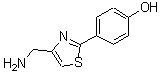 CAS#: 858009-29-7， 4-[4-(Aminomethyl)-1,3-thiazol-2-yl]phenol