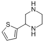 structure of CAS# 85803-49-2, 2-Thiophen-2-Yl-Piperazine;2-THIOPHEN-2-YL-PIPERAZINE;2-(2-Thienyl)Piperazine;2-Thien-2-Ylpiperazine