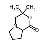 CAS#: 85805-15-8， 3,3-Dimethylhexahydro-1H-pyrrolo[2,1-c][1,4]oxazin-1-one