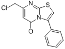 structure of CAS# 85811-56-9, 7-Chloromethyl-3-Phenyl-Thiazolo[3,2-a]Pyrimidin-5-One