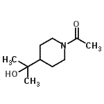 CAS#: 858262-43-8， 1-[4-(2-Hydroxy-2-propanyl)-1-piperidinyl]ethanone