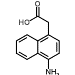 CAS#: 858460-06-7， (4-Amino-1-naphthyl)acetic acid
