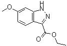 CAS#: 858671-77-9， Ethyl 6-methoxy-1H-indazole-3-carboxylate