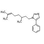 CAS#: 85889-74-3， 1-(3,7-Dimethyl-6-octen-1-yl)-5-phenyl-1H-imidazole