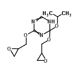 CAS 登录号：85896-24-8， 2-异丙氧基-2,4-二(2-环氧乙烷基甲氧基)-1,2-二氢-1,3,5-三嗪