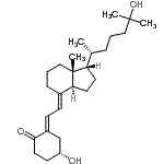 CAS#: 85925-90-2， (1R,5E,7E,17alpha)-1-Hydroxy-17-[(2R)-6-hydroxy-6-methyl-2-heptanyl]-9,10-secoestra-5,7-dien-4-one