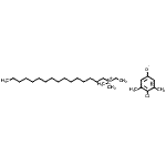 CAS#: 85940-57-4， N-Ethyl-N,N-dimethyl-1-hexadecanaminium 4-chloro-3,5-dimethylphenolate