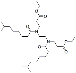 CAS#: 85958-95-8， N,N'-1,2-Ethanediylbis[N-(1-Oxoisononyl)-beta-Alanine] Diethyl Ester