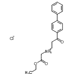 CAS#: 85975-27-5， 3-(4-Biphenylyl)-N-(2-ethoxy-2-oxoethyl)-3-oxo-1-propanaminium chloride