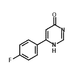 CAS#: 85979-57-3， 6-(4-Fluorophenyl)-4(1H)-pyrimidinone