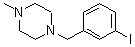 CAS#: 859850-89-8， 1-[(3-Iodophenyl)Methyl]-4-Methyl-Piperazine