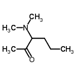 CAS 登录号：85997-00-8， 3-(二甲基氨基)-2-己酮