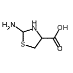CAS#: 86178-92-9， 2-Amino-1,3-thiazolidine-4-carboxylic acid