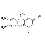 CAS#: 86189-63-1， 7,8,10-Trimethyl-2-sulfinyl-2,10-dihydrobenzo[g]pteridin-4(3H)-one
