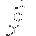 CAS#: 86229-44-9， 4-Acetamidophenyl acrylate