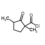CAS#: 86240-55-3， 1,3-Dimethyl-2-oxocyclopentanecarbonyl chloride