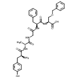 CAS#: 86248-85-3， L-Tyrosyl-D-alanylglycyl-L-phenylalanyl-O-benzyl-L-serine