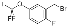 structure of CAS# 86256-24-8, 2-Fluoro-5-(Trifluoromethoxy)Benzyl Bromide;1-(Bromomethyl)-2-Fluoro-5-(Trifluoromethoxy)Benzene;2-FLUORO-5-(TRIFLUOROMETHOXY)BENZYL BROMIDE