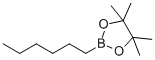 structure of CAS# 86308-26-1, Hexylboronic Acid Pinacol Ester;1-Hexylboronic Acid Pinacol Ester, 98%