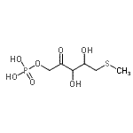 CAS#: 86316-83-8， 5-S-Methyl-1-O-phosphono-5-thiopent-2-ulose
