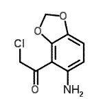 CAS#: 863217-09-8， 1-(5-Amino-1,3-benzodioxol-4-yl)-2-chloroethanone