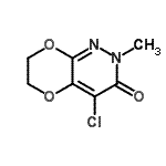 CAS#: 863229-00-9， 4-Chloro-2-methyl-6,7-dihydro[1,4]dioxino[2,3-c]pyridazin-3(2H)-one