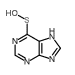 CAS#: 86335-59-3， 9H-Purine-6-sulfenic acid