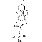 CAS#: 86363-50-0， (1R,2R,5R,6R,10R,13S,15R)-5-[(2R,3E,5R)-5,6-Dimethyl-3-hepten-2-yl]-6,10-dimethyl-16,17-dioxapentacyclo[13.2.2.0<sup>1,9</sup>.0<sup>2,6</sup>.0<sup>10,15</sup>]nonadeca-8,18-dien-13-ol