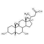 CAS#: 86386-61-0， (3R)-3-[(3R,5S,7R,10S,13R,17R)-3,7-Dihydroxy-10,13-dimethylhexadecahydro-1H-cyclopenta[a]phenanthren-17-yl]butanoic acid