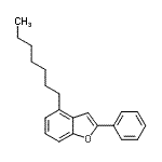 CAS#: 863870-95-5， 4-Heptyl-2-phenyl-1-benzofuran