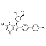 CAS#: 86408-34-6， 8-(4'-Amino-4-biphenylyl)-2'-deoxyguanosine