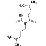 CAS#: 86503-13-1， 3-[3-(Dimethylamino)propyl]-5-isobutyl-2-thioxo-4-imidazolidinone