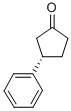 structure of CAS# 86505-50-2, (S)-3-Phenylcyclopentanone
