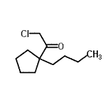 CAS#: 86518-88-9， 1-(1-Butylcyclopentyl)-2-chloroethanone