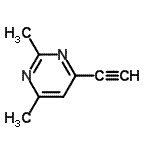 CAS#: 86521-00-8， 4-Ethynyl-2,6-dimethylpyrimidine