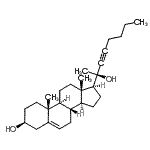 CAS#: 86532-88-9， (3S,8S,9S,10R,13S,14S,17S)-17-[(2R)-2-Hydroxy-3-octyn-2-yl]-10,13-dimethyl-2,3,4,7,8,9,10,11,12,13,14,15,16,17-tetradecahydro-1H-cyclopenta[a]phenanthren-3-ol