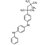 CAS#: 86579-35-3， N-Phenyl-N'-[4-(2,4,4-trimethyl-2-pentanyl)phenyl]-1,4-benzenediamine