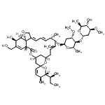 CAS#: 86629-72-3， (1'R,2S,4'S,5S,6R,8'R,12'S,13'S,20'R,21'R,24'S)-6-[(2S)-2-Butanyl]-21',24'-dihydroxy-22'-(hydroxymethyl)-5,11',13'-trimethyl-2'-oxo-5,6-dihydrospiro[pyran-2,6'-[3,7,19]trioxatetracyclo[15.6.1.1<sup>4,8</sup>.0 <sup>20,24</sup>]pentacosa[10,14,16,22]tetraen]-12'-yl 2,6-dideoxy-4-O-(2,6-dideoxy-3-O-methyl-alpha-L-arabino-hexopyranosyl)-3-O-methyl-alpha-L-arabino-hexopyranoside