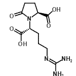 CAS#: 86630-17-3， 1-{(1R)-1-Carboxy-4-[(diaminomethylene)amino]butyl}-5-oxo-L-proline