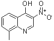 CAS#: 866472-97-1， 8-Methyl-3-nitro-4-quinolinol