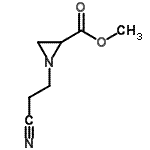 CAS#: 86649-90-3， Methyl 1-(2-cyanoethyl)-2-aziridinecarboxylate