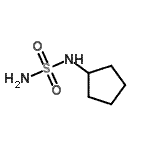CAS#: 866490-18-8， (sulfamoylamino)cyclopentane