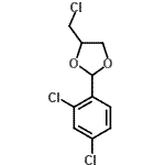 CAS#: 86674-90-0， 4-(Chloromethyl)-2-(2,4-dichlorophenyl)-1,3-dioxolane