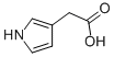 structure of CAS# 86688-96-2, (Pyrrol-3-Yl)-Acetic Acid;1H-Pyrrole-3-Aceticacid(9CI);(1H-Pyrrol-3-Yl)-Acetic Acid;(PYRROL-3-YL)-ACETIC ACID