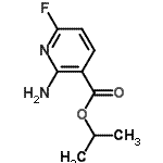 CAS#: 86724-84-7， Isopropyl 2-amino-6-fluoronicotinate