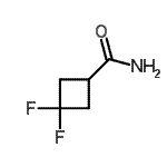 CAS#: 86770-82-3， 3,3-Difluorocyclobutanecarboxamide