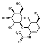 CAS#: 868264-15-7， 2-Acetamido-1,5-anhydro-2-deoxy-3-O-beta-D-galactopyranosyl-D-arabino-hex-1-enitol