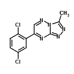 CAS#: 86870-12-4， 7-(2,5-Dichlorophenyl)-3-methyl[1,2,4]triazolo[4,3-b][1,2,4]triazine