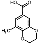 CAS#: 868707-82-8， 8-Methyl-2,3-dihydro-1,4-benzodioxine-6-carboxylic acid